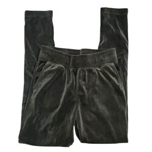 Cable & Guage Studio Valor Velvet Green Sweatpants Women’s XS Cozy Comfortable